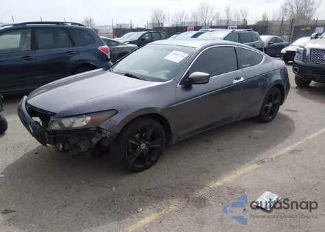2009 Honda Accord 3.5 Ex-L from USA, damaged, VIN 1HGCS22839A001898